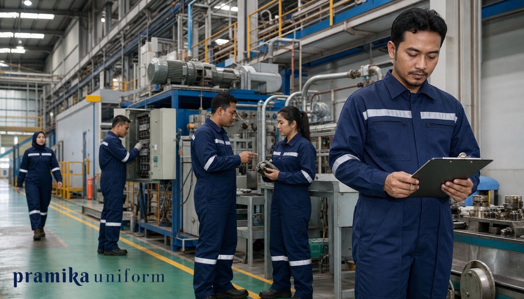 Coverall: Panduan Konveksi Coverall & Wearpack One-Piece untuk Industri Migas, Manufaktur & Otomotif