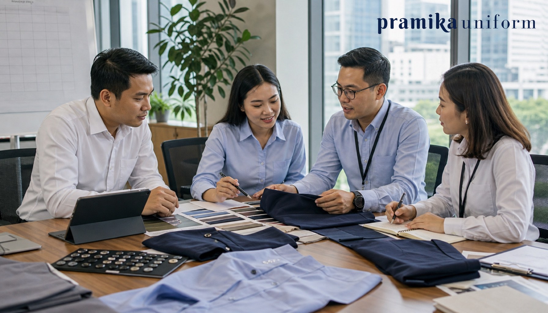 Panduan Lengkap Pilih Seragam Kantor untuk Perusahaan: Bahan, Ukuran, dan Budget