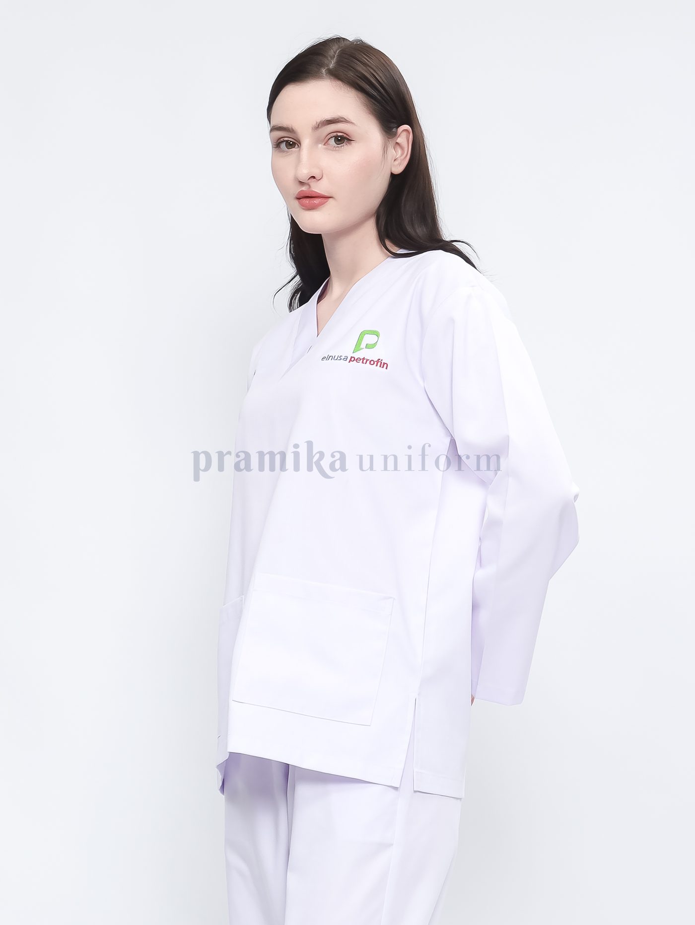 Setelan Scrub Klinik
