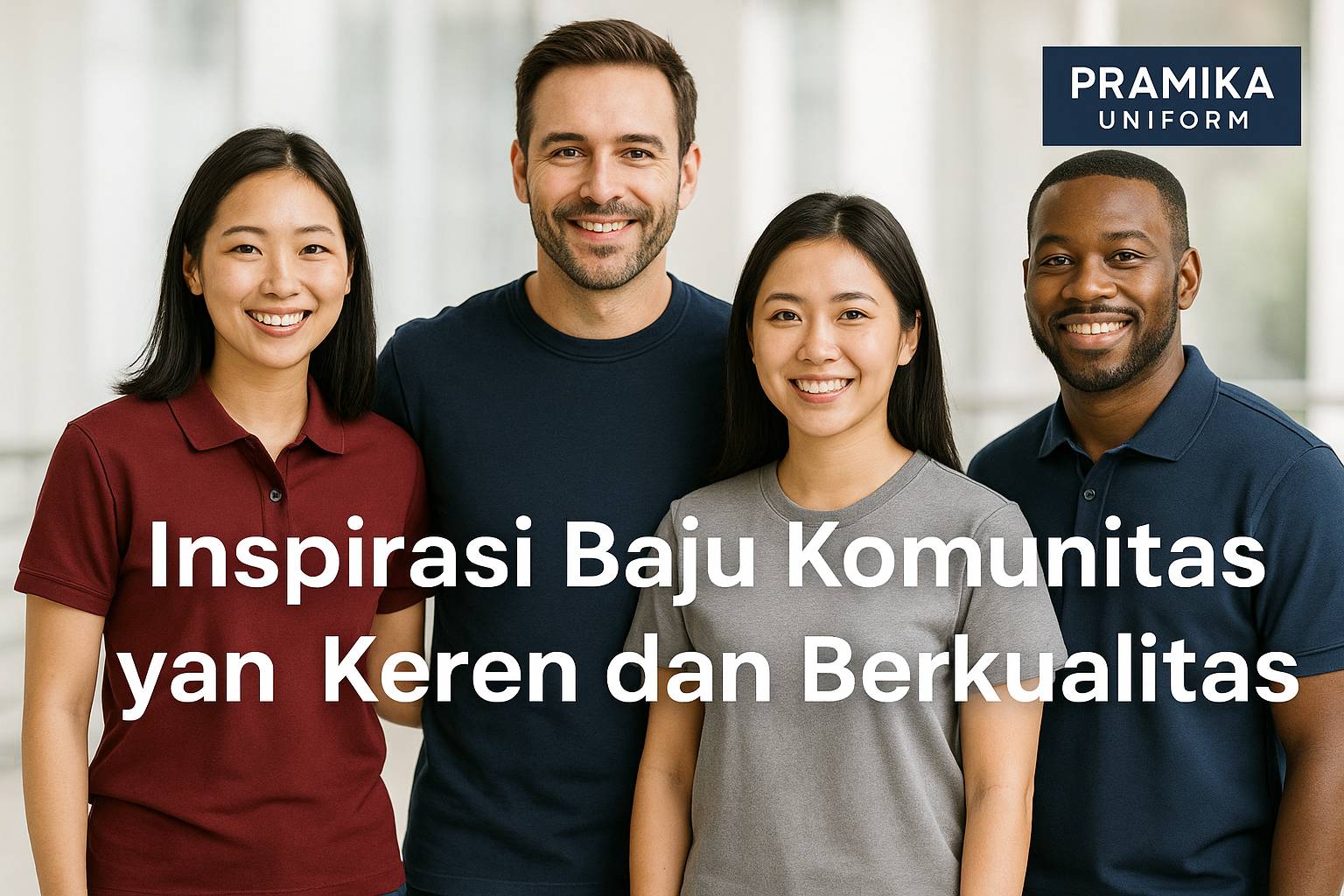 Banner artikel Pramika Uniform: Baju Komunitas yang Nyaman untuk Berbagai Kegiatan