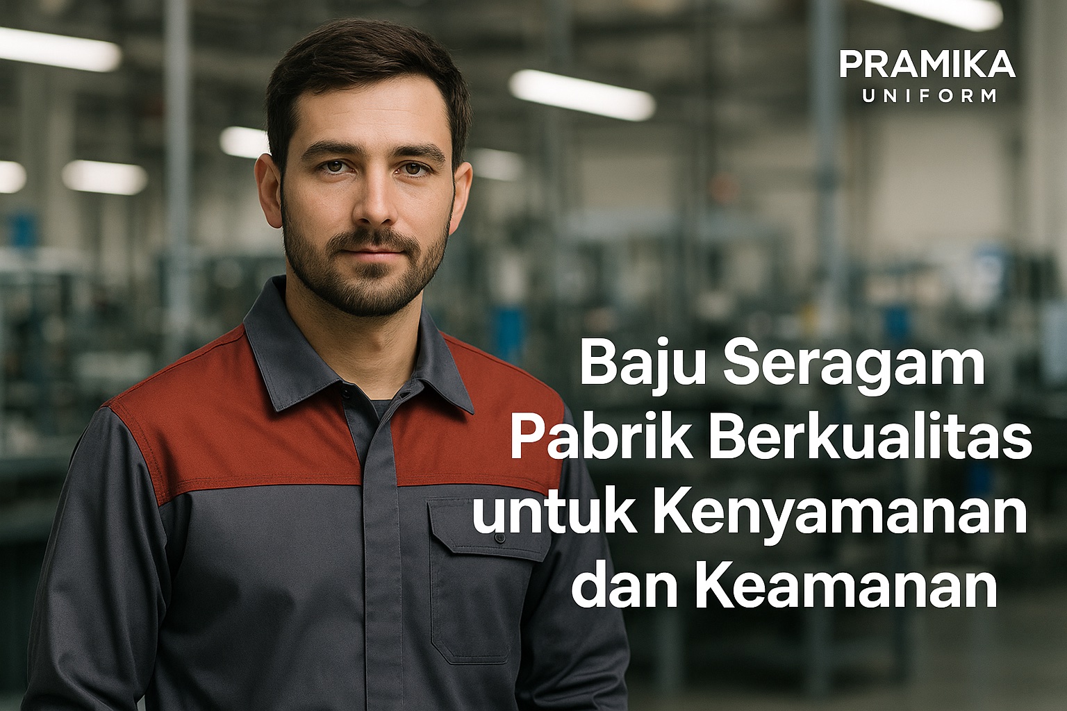 Banner artikel Pramika Uniform: Baju Seragam Pabrik Berkualitas untuk Kenyamanan dan Keamanan