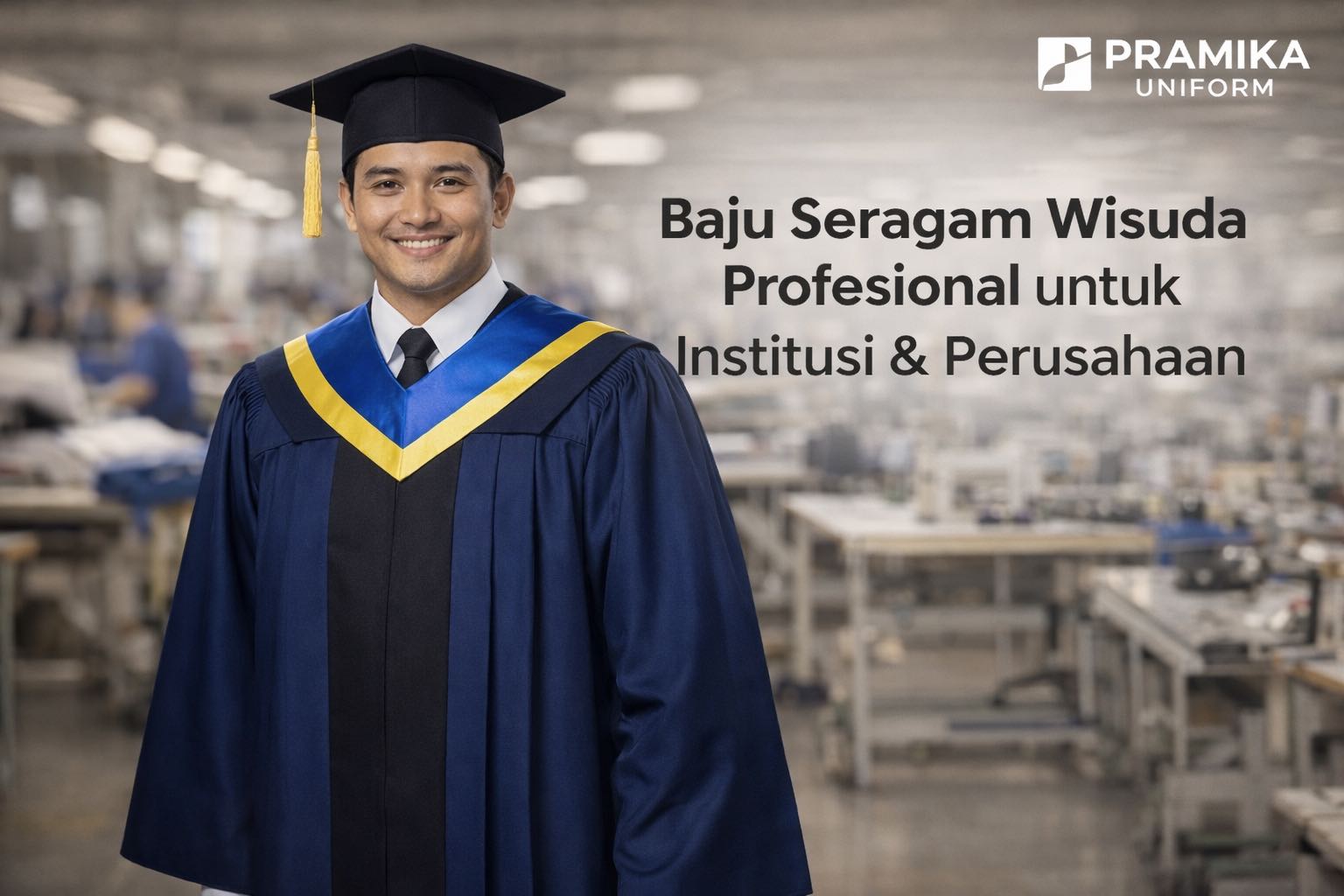 Banner artikel Pramika Uniform: Baju Seragam Wisuda Profesional untuk Institusi & Perusahaan