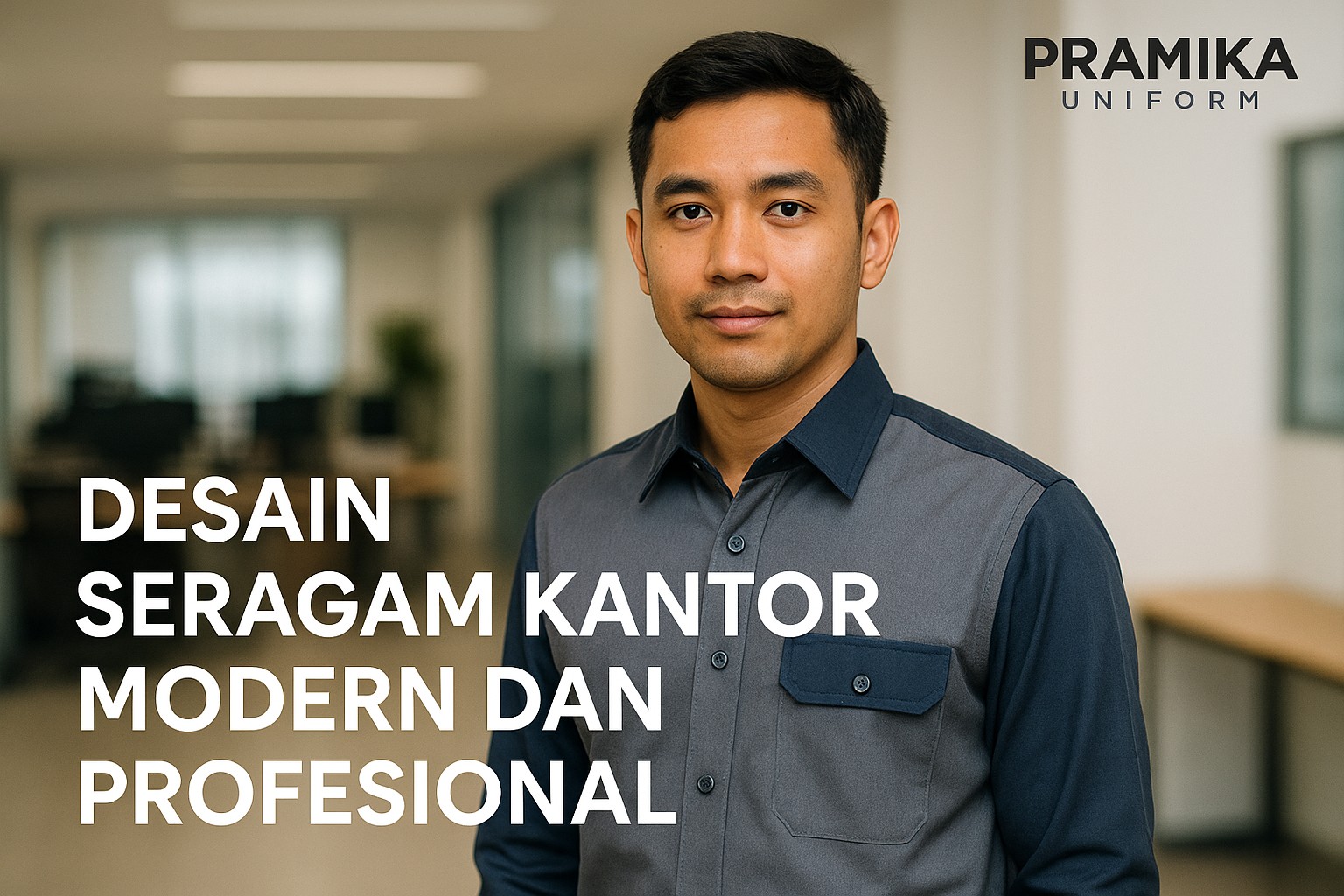 Banner artikel Pramika Uniform: Desain Seragam Kantor Modern dan Profesional