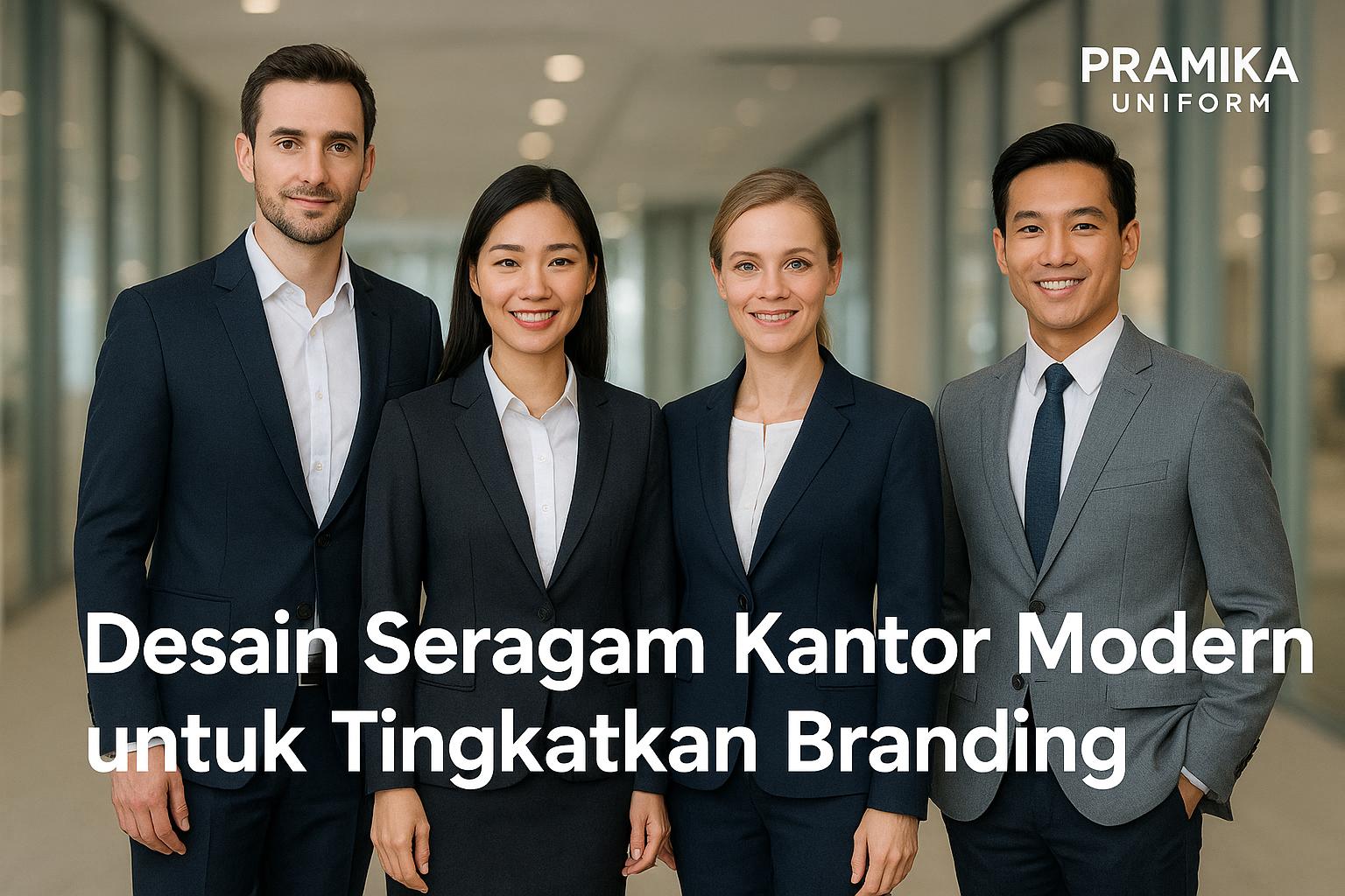 Banner artikel Pramika Uniform: Desain Seragam Kantor Modern untuk Tingkatkan Branding