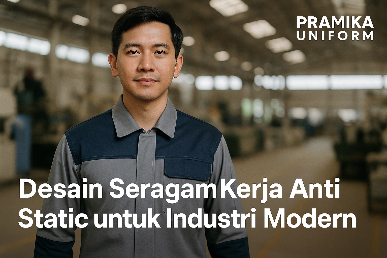 Banner artikel Pramika Uniform: Desain Seragam Kerja Anti Static untuk Industri Modern