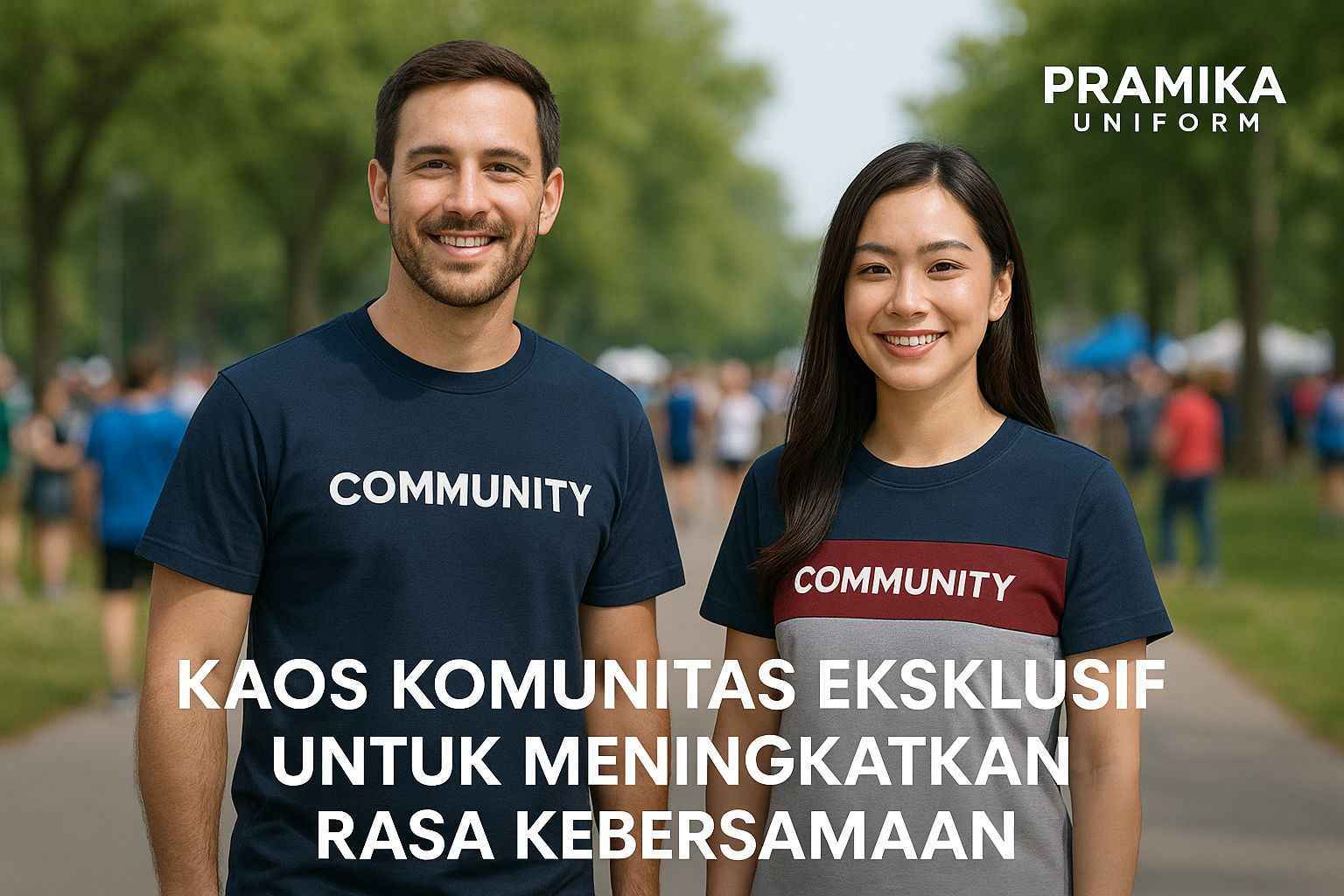 Banner artikel Pramika Uniform: Kaos Komunitas Eksklusif untuk Meningkatkan Rasa Kebersamaan