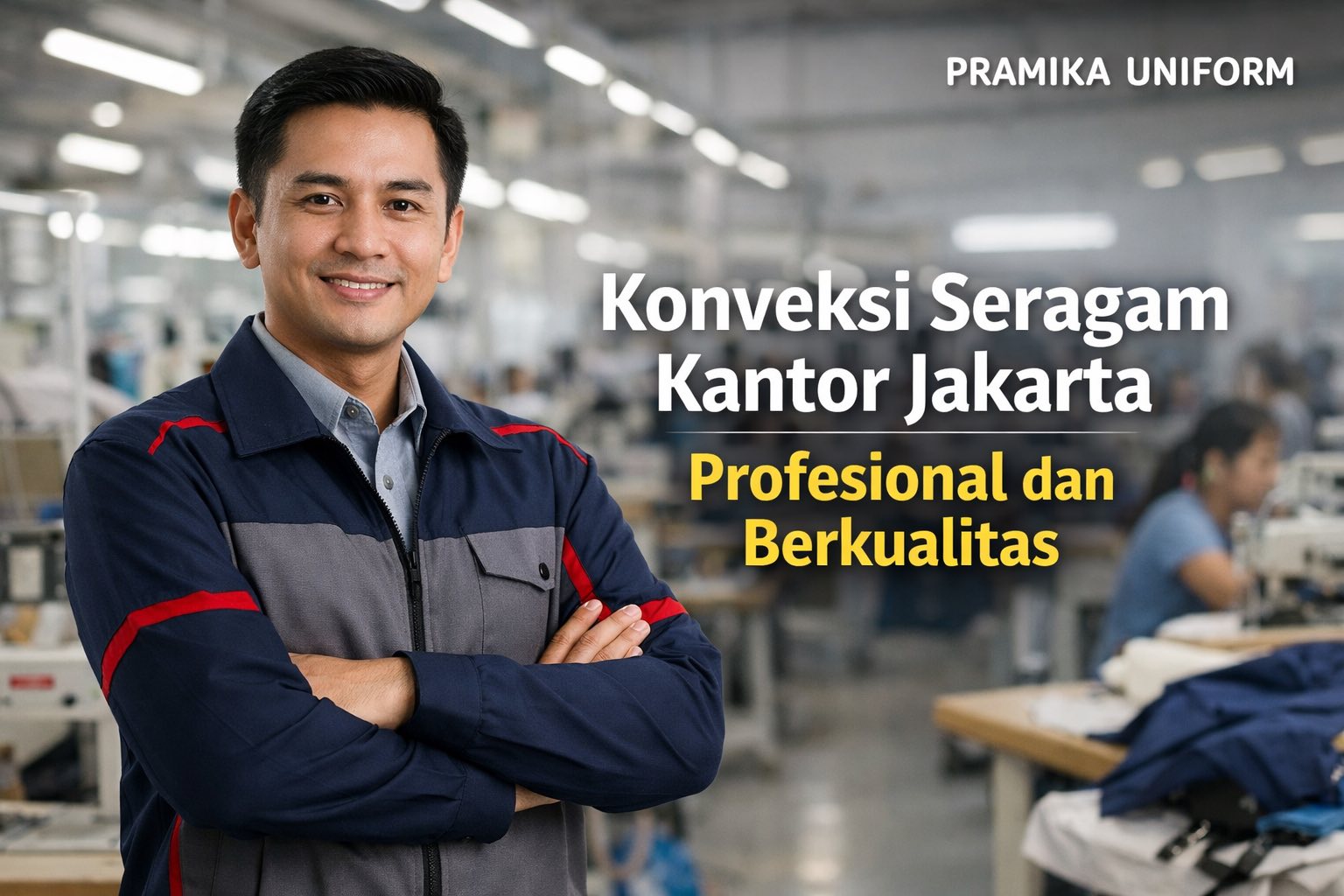 Banner artikel Pramika Uniform: Konveksi Seragam Kantor Jakarta Profesional dan Berkualitas
