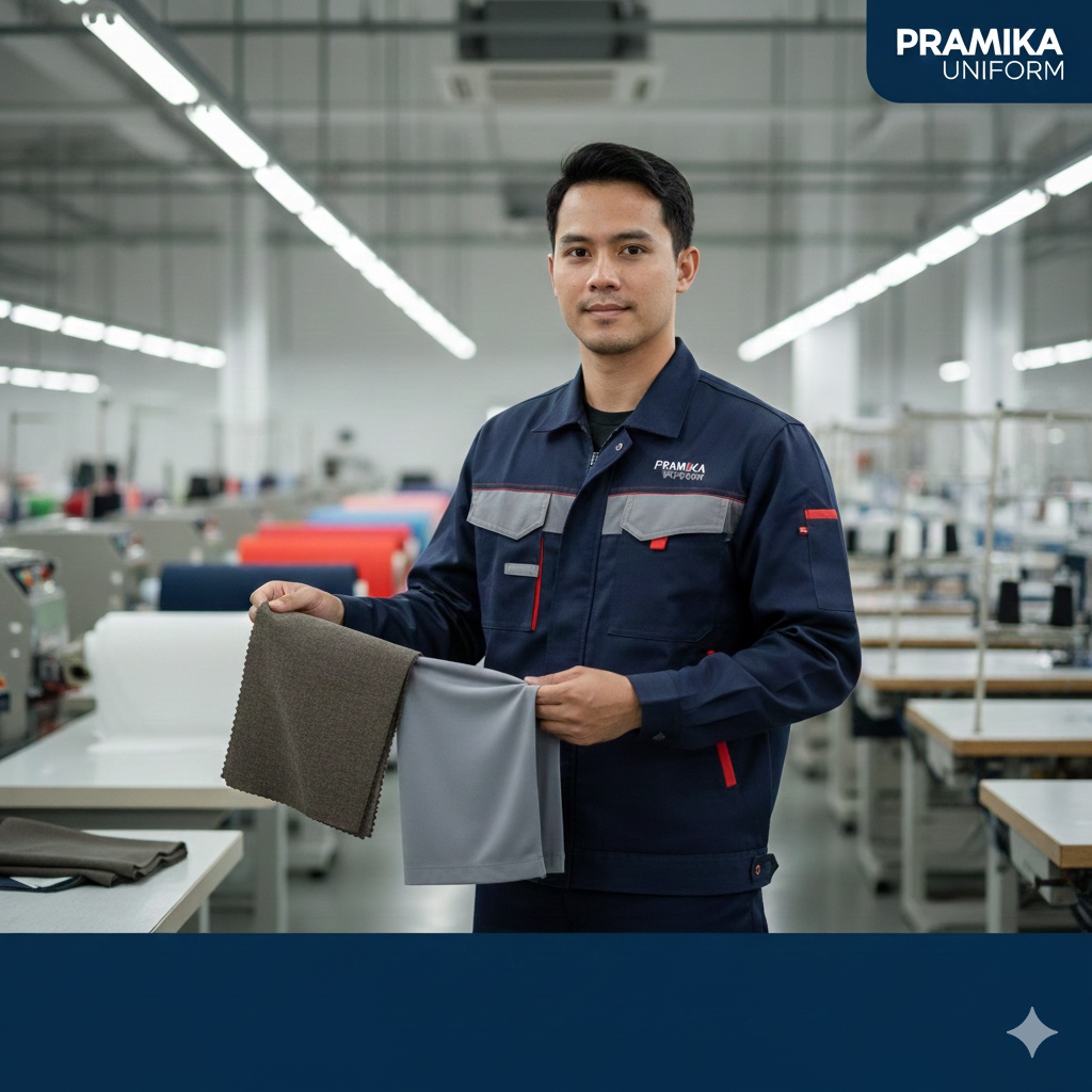 Banner artikel Pramika Uniform: Memahami Karakteristik Kain untuk Seragam Kerja