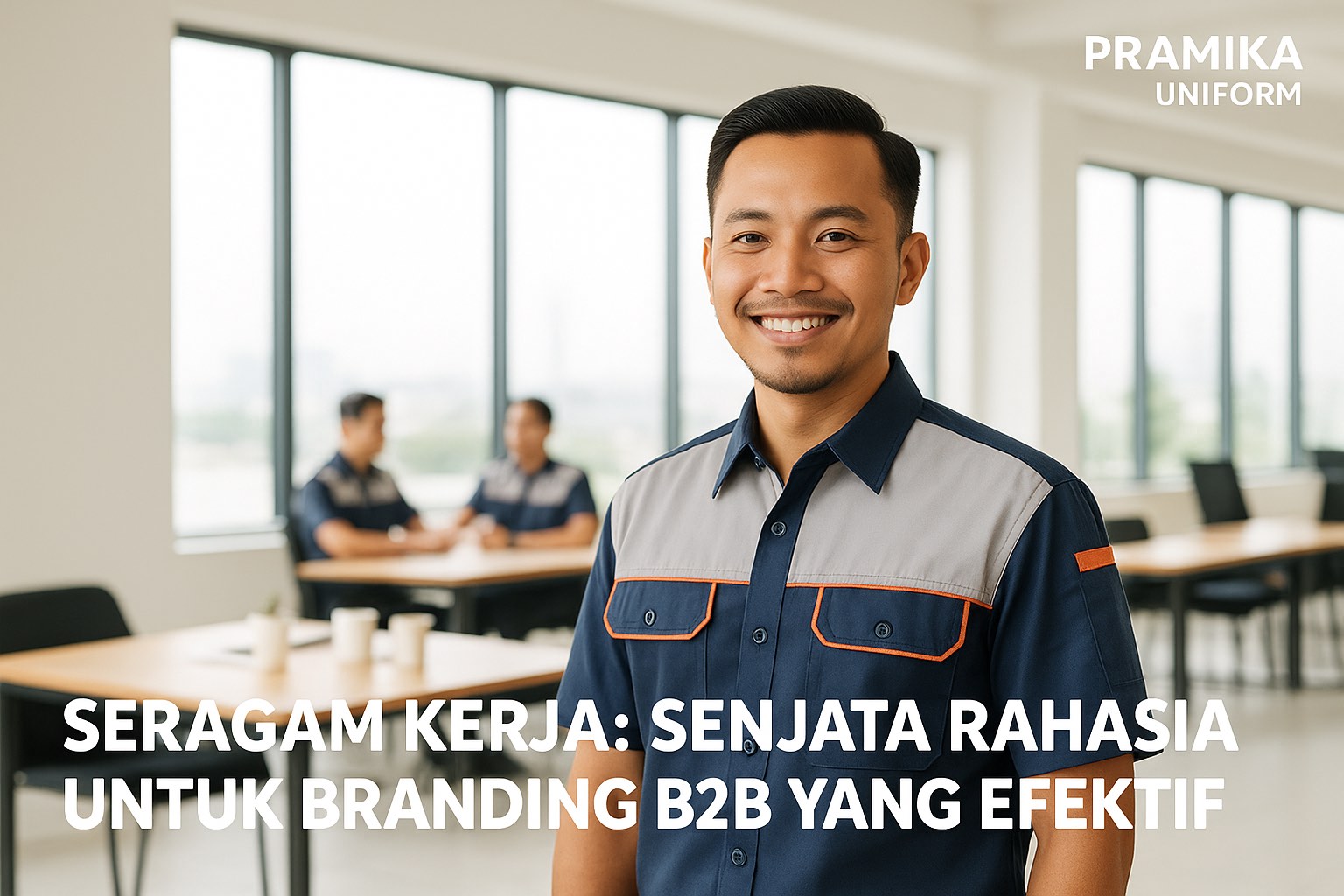 Banner artikel Pramika Uniform: Memilih Bahan Seragam Kerja Tahan Lama untuk Efisiensi Jangka Panjang