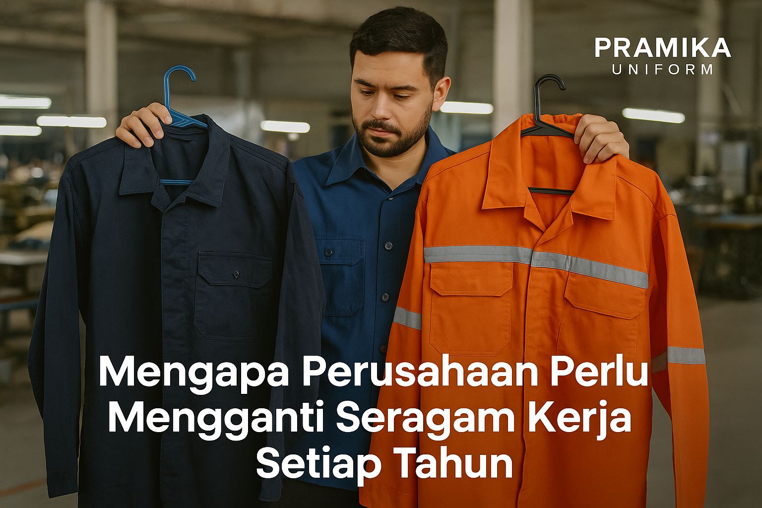 Banner artikel Pramika Uniform: Mengapa Perusahaan Perlu Mengganti Seragam Kerja Setiap Tahun