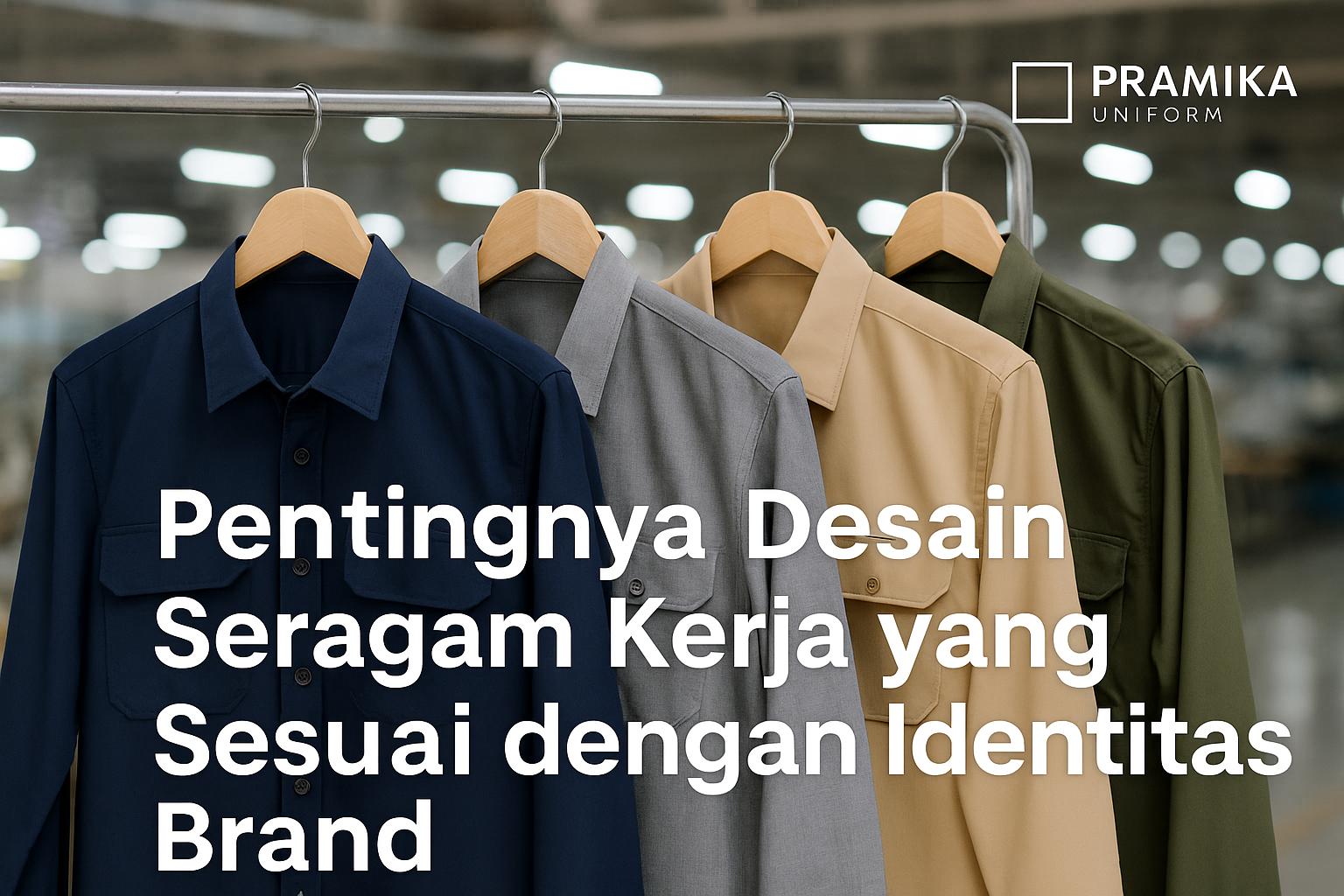 Banner artikel Pramika Uniform: Pentingnya Desain Seragam Kerja yang Sesuai dengan Identitas Brand