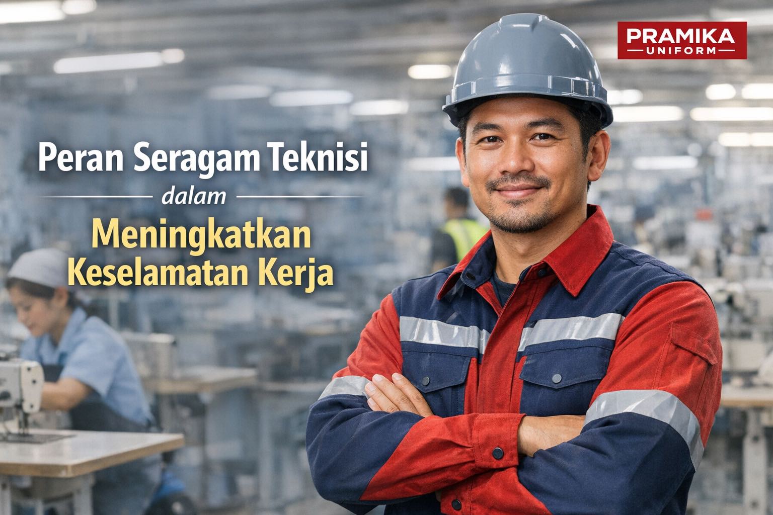 Banner artikel Pramika Uniform: Peran Seragam Teknisi dalam Meningkatkan Keselamatan Kerja