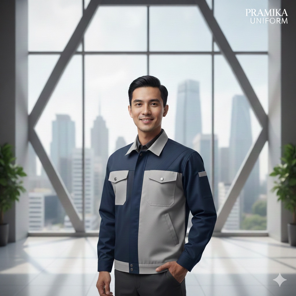 Banner artikel Pramika Uniform: Rekomendasi Desain Seragam Kerja 2026: Tren dan Inovasi Terbaru