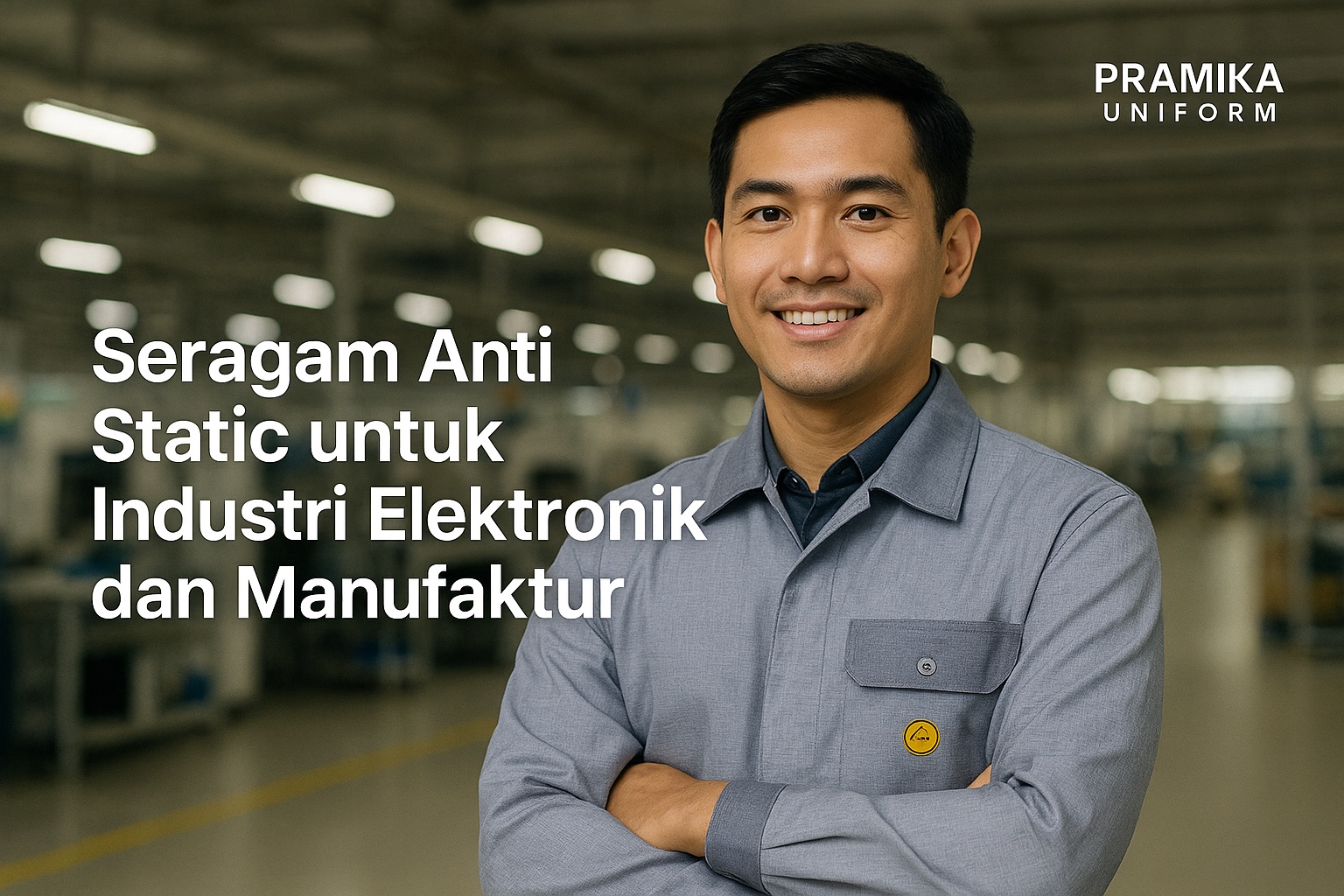 Banner artikel Pramika Uniform: Seragam Anti Static untuk Industri Elektronik dan Manufaktur