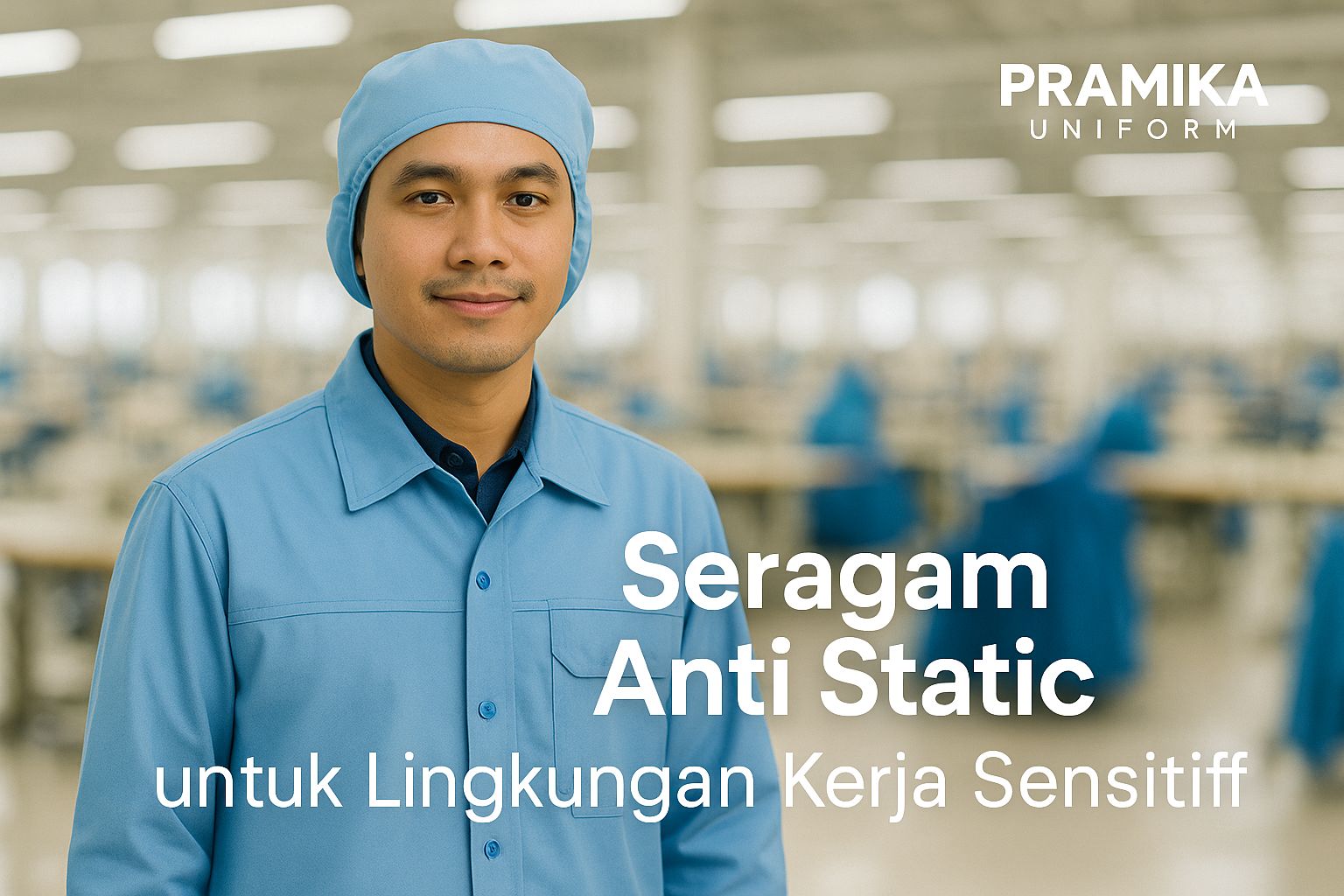 Banner artikel Pramika Uniform: Seragam Anti Static untuk Lingkungan Kerja Sensitif