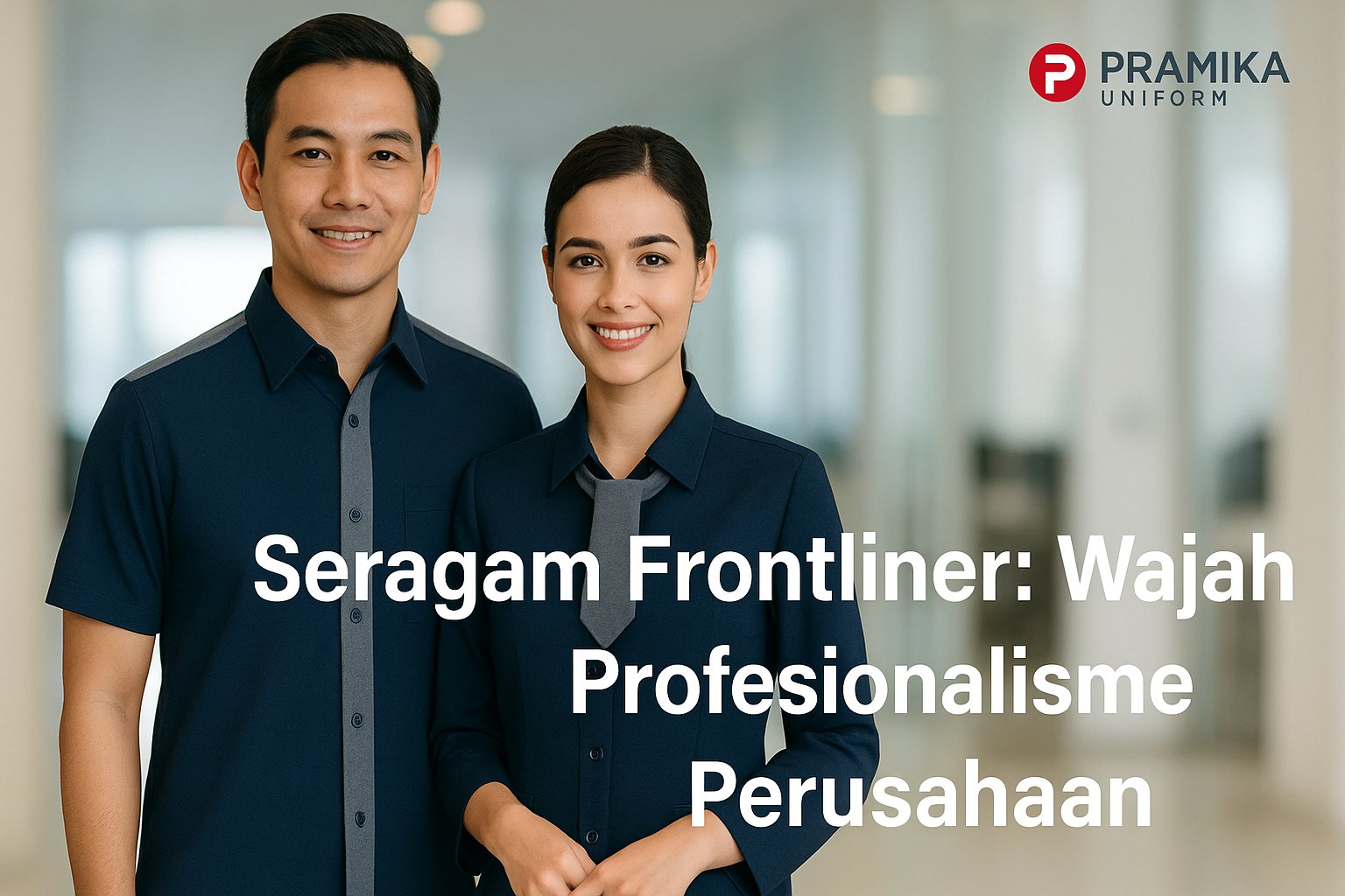 Banner artikel Pramika Uniform: Seragam Frontliner: Wajah Pertama Profesionalisme Perusahaan