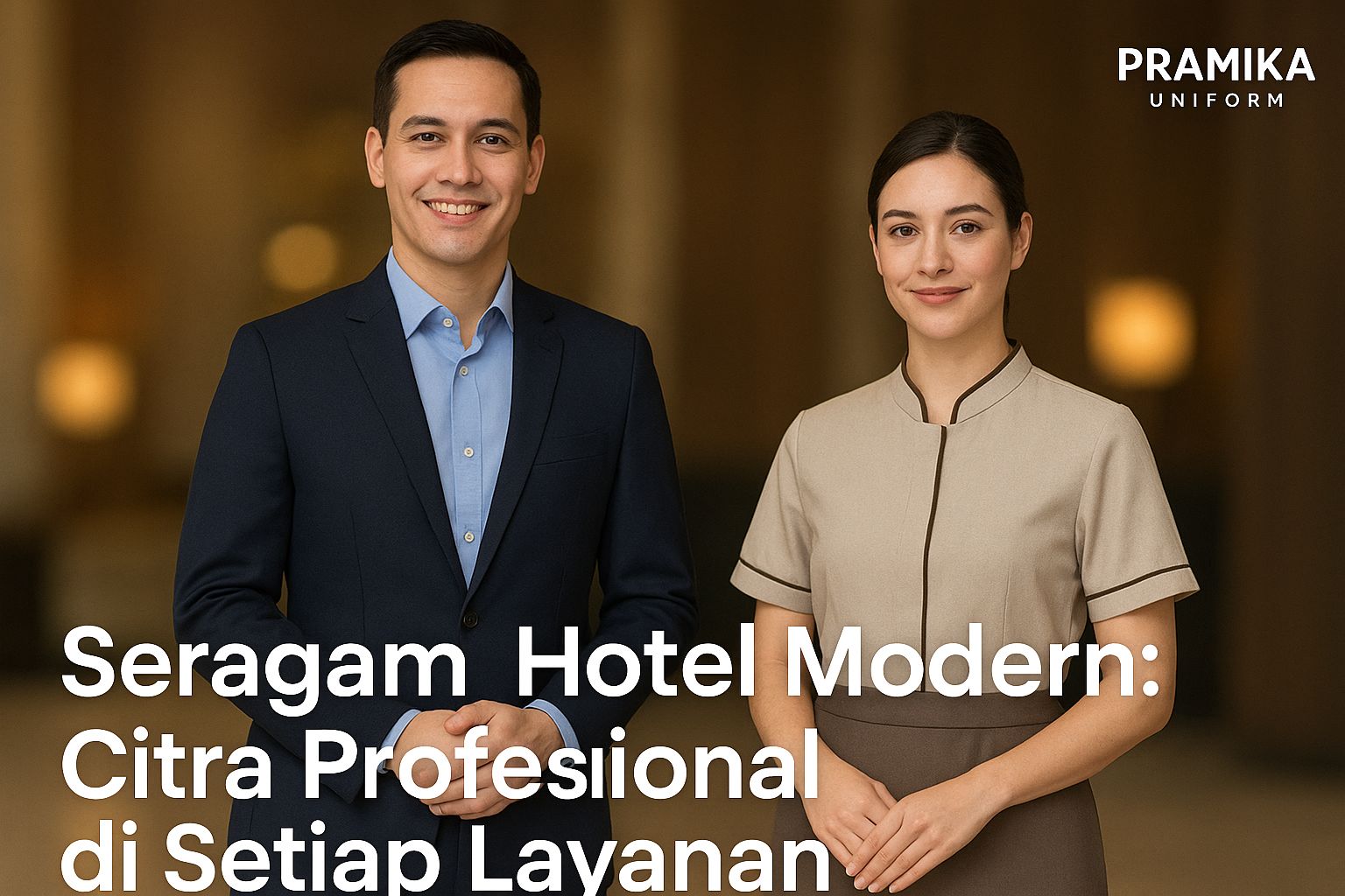 Banner artikel Pramika Uniform: Seragam Hotel Modern: Citra Profesional di Setiap Layanan