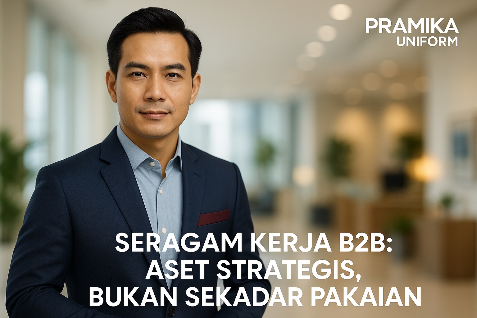 Banner artikel Pramika Uniform: Seragam Kerja B2B: Aset Strategis, Bukan Sekadar Pakaian