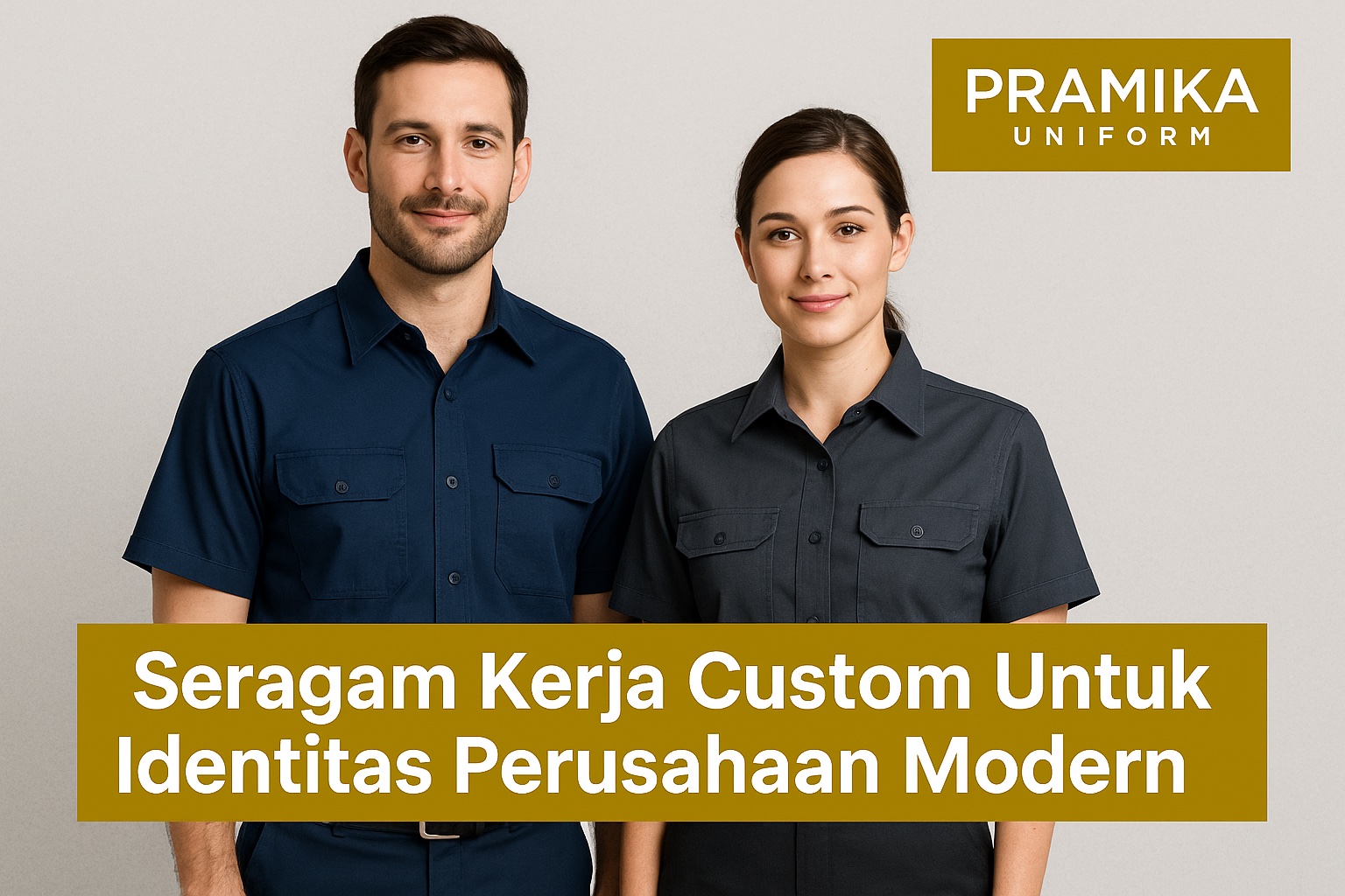 Banner artikel Pramika Uniform: Seragam Kerja Custom untuk Identitas Perusahaan Modern