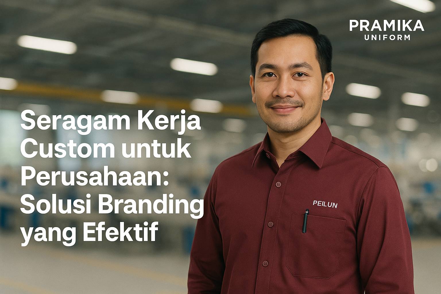 Banner artikel Pramika Uniform: Seragam Kerja Custom untuk Perusahaan: Solusi Branding yang Efektif