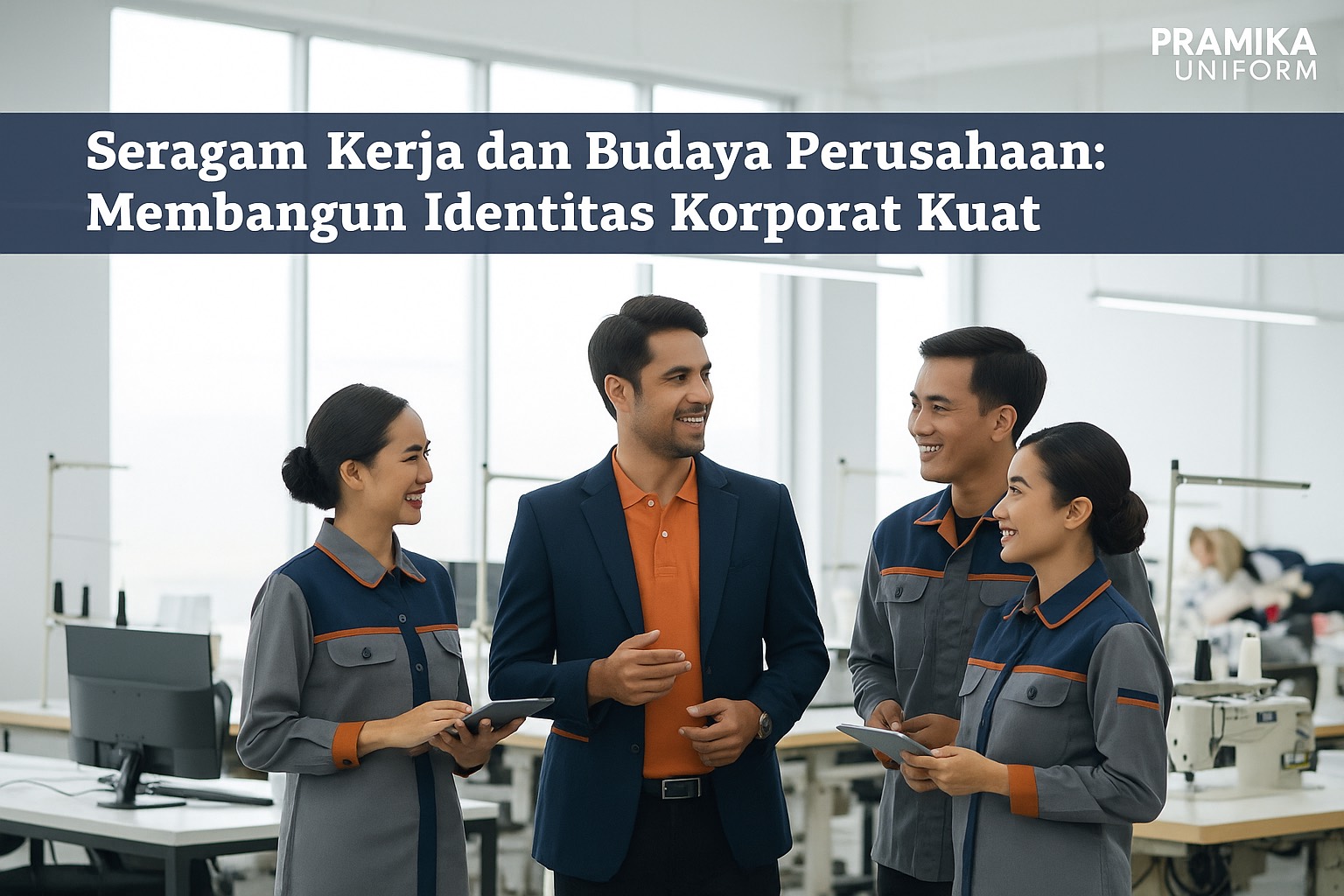 Banner artikel Pramika Uniform: Seragam Kerja dan Budaya Perusahaan: Membangun Identitas Korporat Kuat
