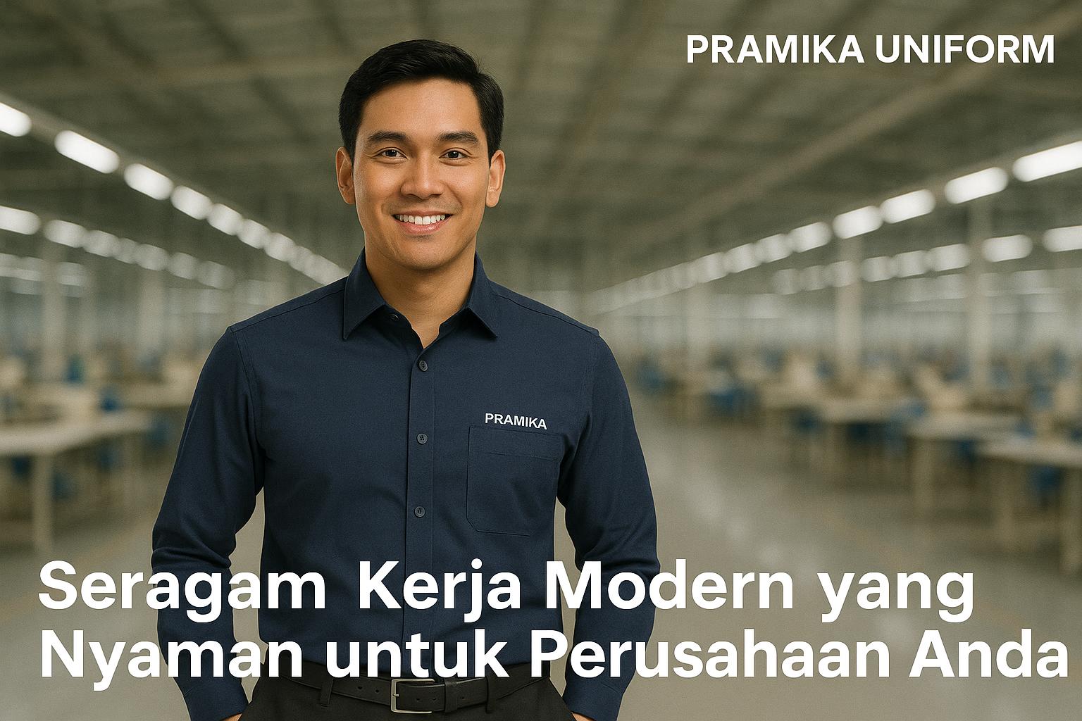 Banner artikel Pramika Uniform: Seragam Kerja Modern yang Nyaman untuk Perusahaan Anda