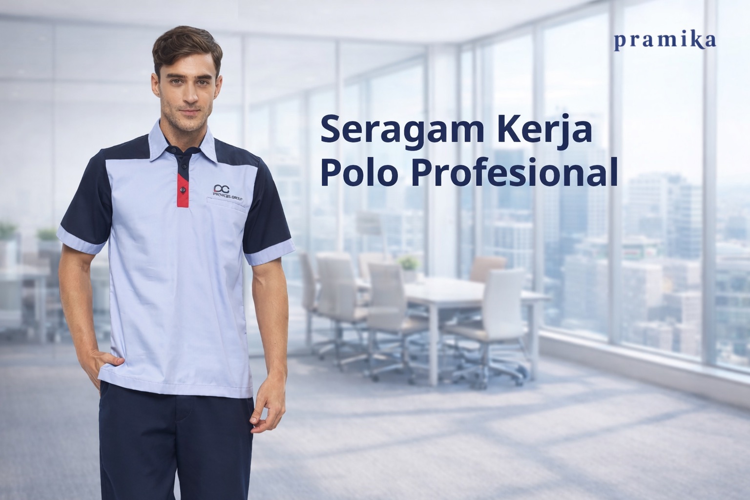 Banner artikel Pramika Uniform: Seragam Kerja Polo Profesional untuk Tampilan Rapi & Modern