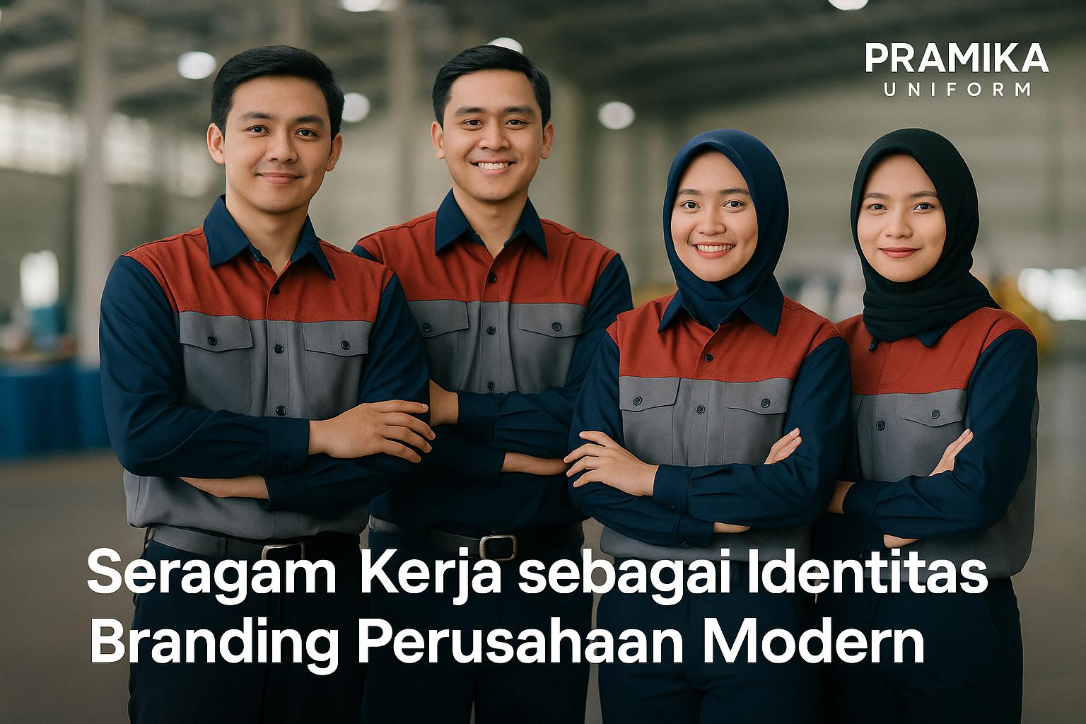 Banner artikel Pramika Uniform: Seragam Kerja sebagai Identitas Branding Perusahaan Modern