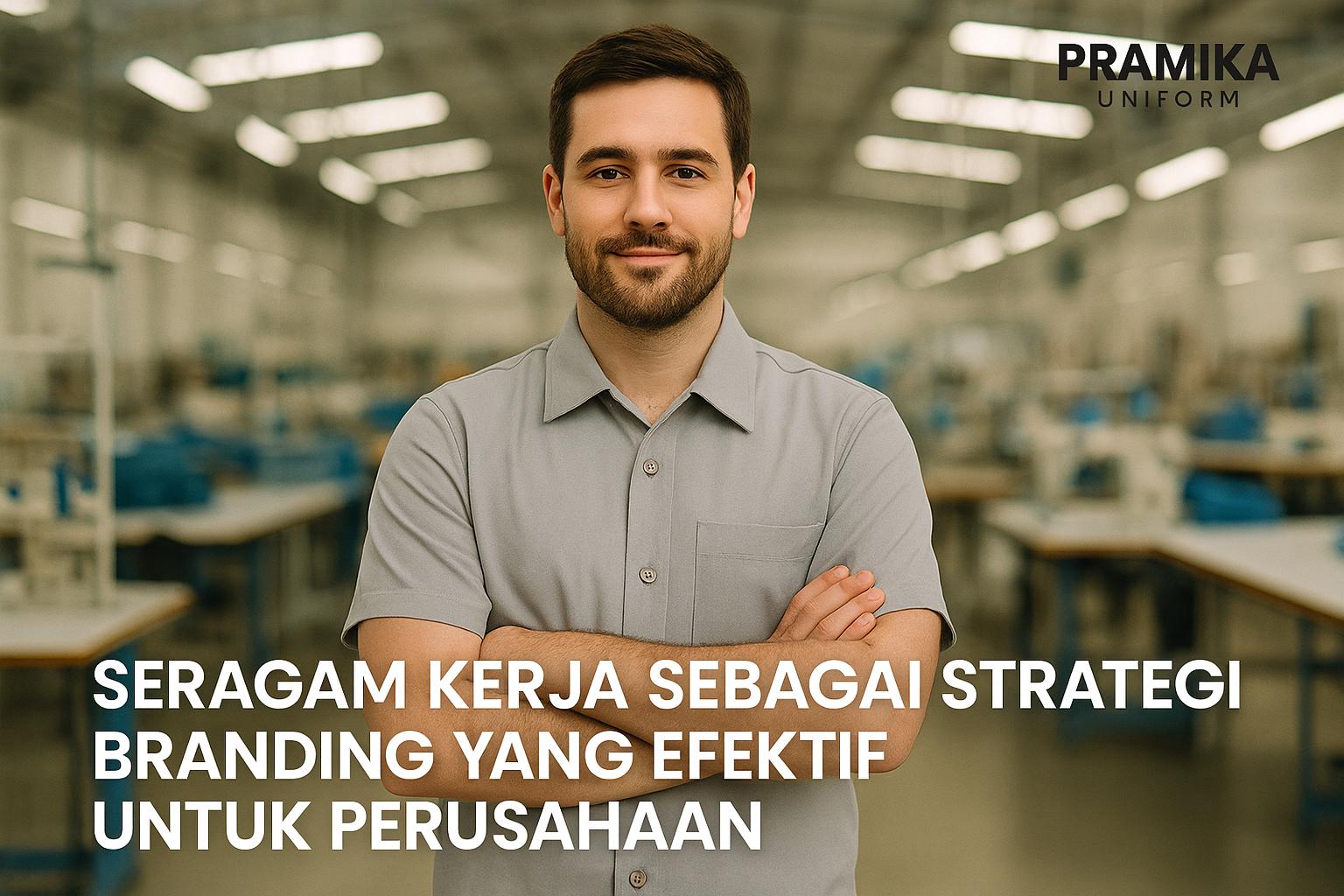 Banner artikel Pramika Uniform: Seragam Kerja sebagai Strategi Branding yang Efektif untuk Perusahaan