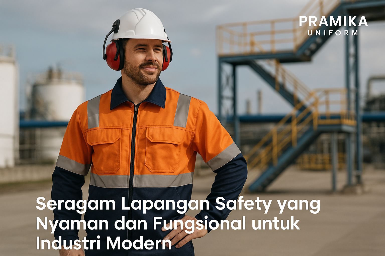 Banner artikel Pramika Uniform: Seragam Lapangan Safety yang Nyaman dan Fungsional untuk Industri Modern