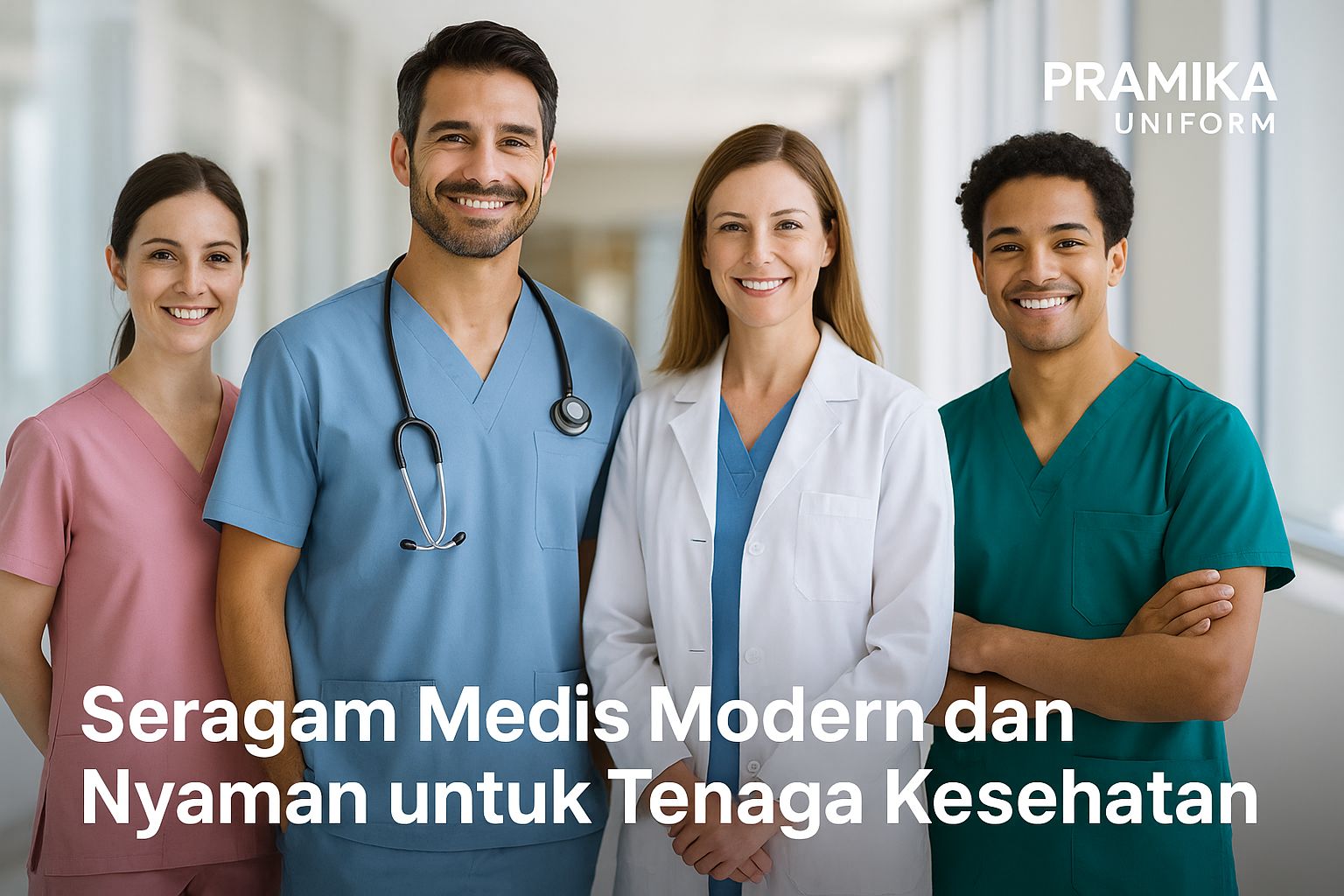 Banner artikel Pramika Uniform: Seragam Medis Modern dan Nyaman untuk Tenaga Kesehatan