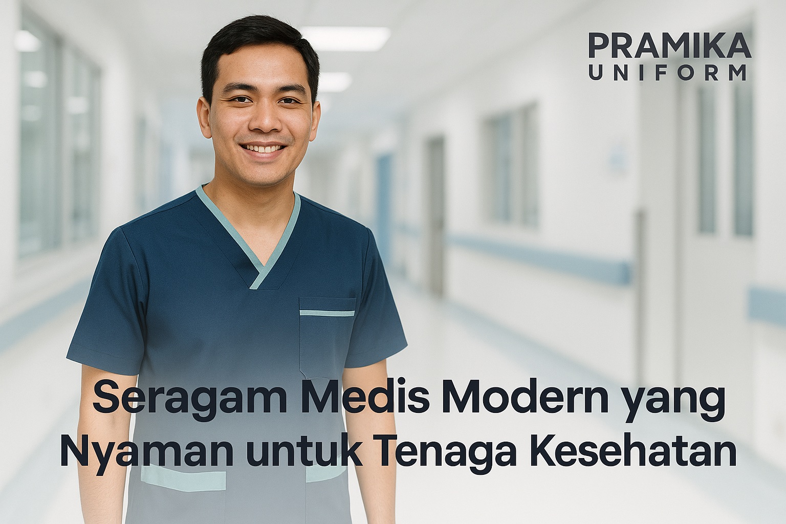 Banner artikel Pramika Uniform: Seragam Medis Modern yang Nyaman untuk Tenaga Kesehatan