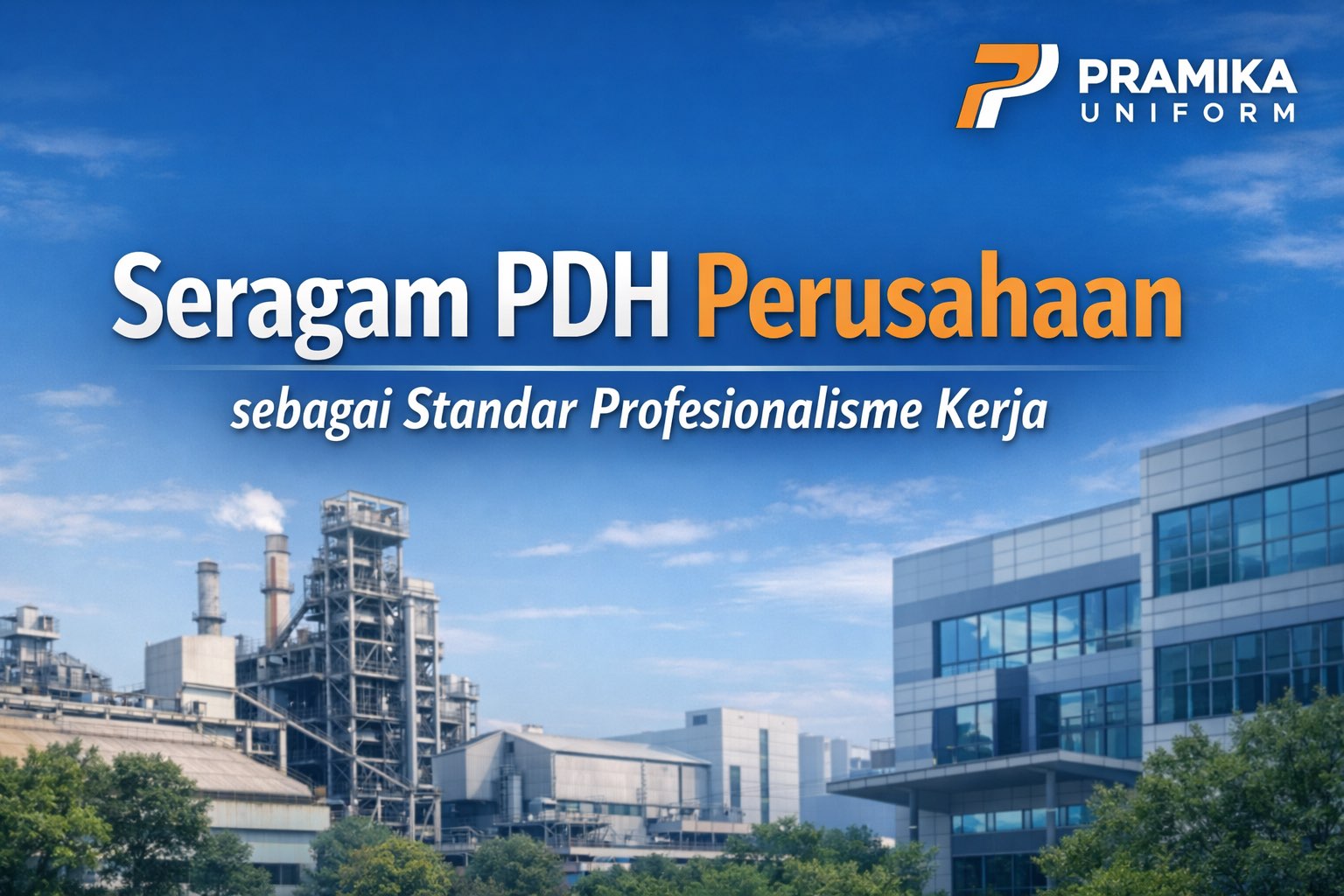 Banner artikel Pramika Uniform: Seragam PDH Perusahaan sebagai Standar Profesionalisme Kerja