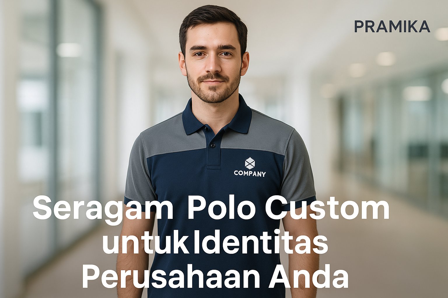 Banner artikel Pramika Uniform: Seragam Polo Custom untuk Identitas Perusahaan Anda