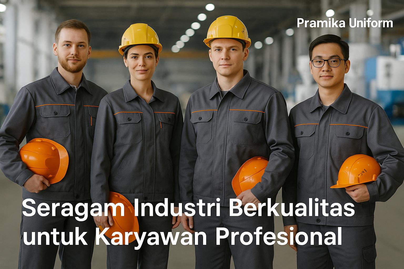 Banner artikel Pramika Uniform: Seragam Safety Profesional untuk Industri Proyek
