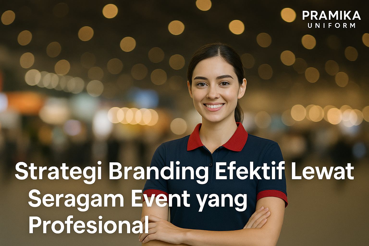 Banner artikel Pramika Uniform: Strategi Branding Efektif Lewat Seragam Event yang Profesional