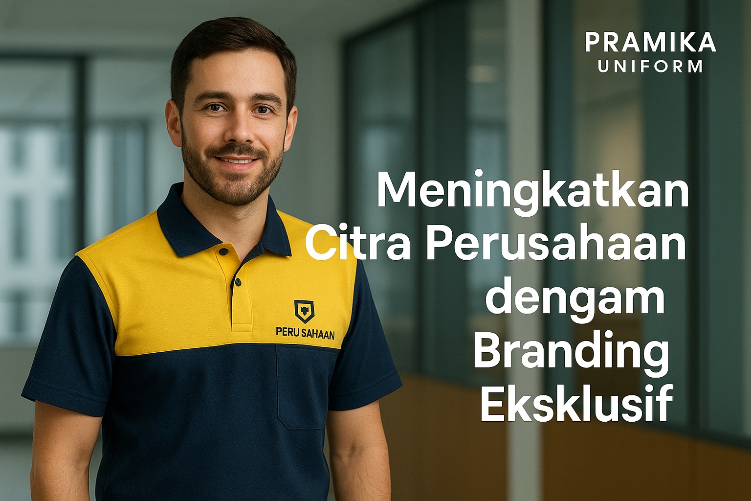 Banner artikel Pramika Uniform: Strategi Branding Efektif Melalui Seragam Kerja Karyawan