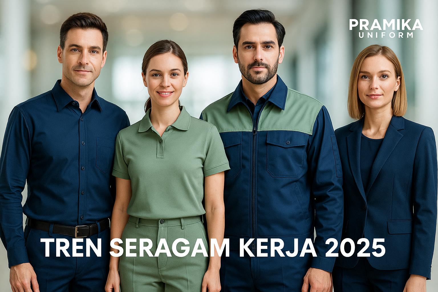 Banner artikel Pramika Uniform: Tren Seragam Kerja 2025 untuk Perusahaan Modern