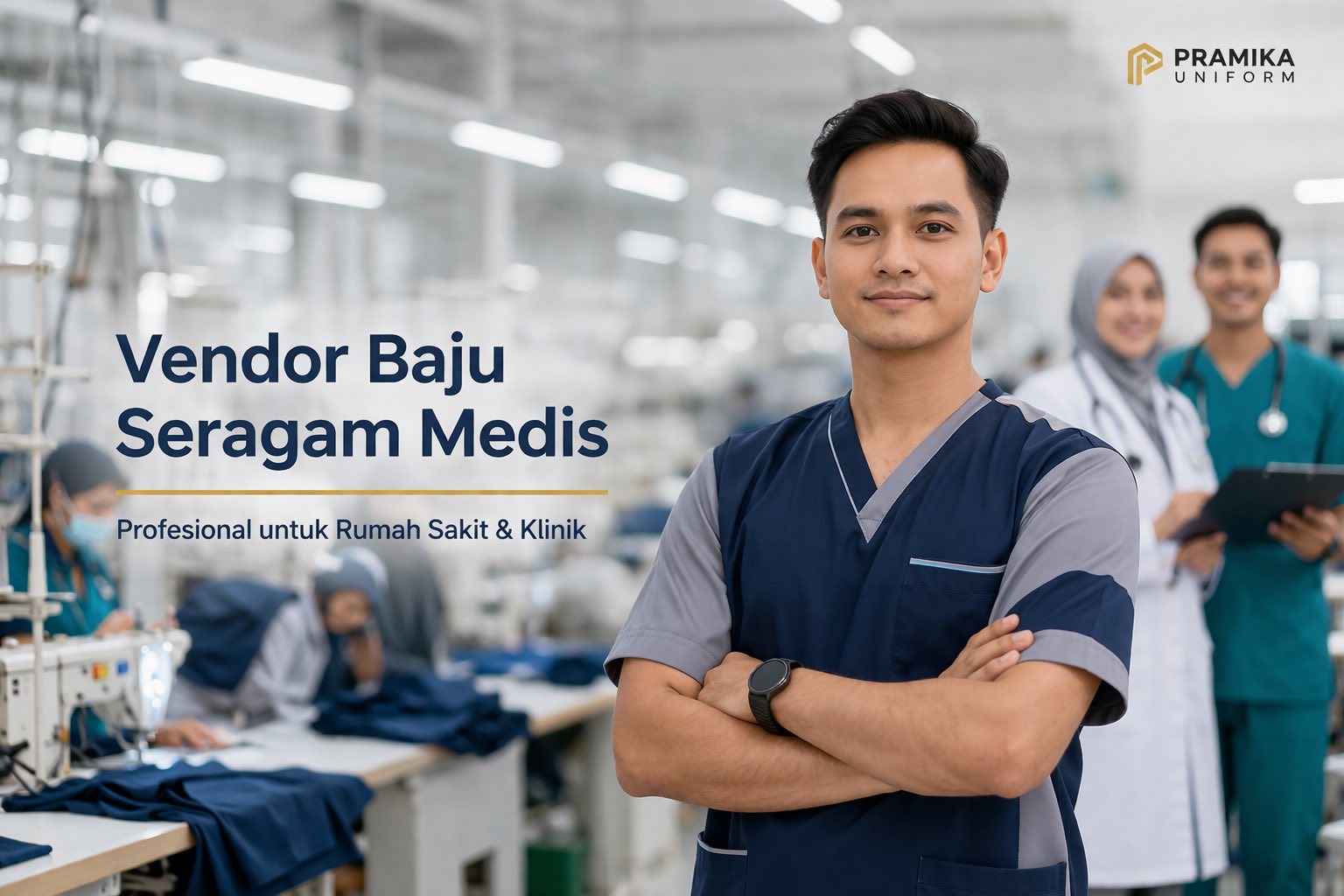 Banner artikel Pramika Uniform: Vendor Baju Seragam Medis Profesional untuk Rumah Sakit & Klinik
