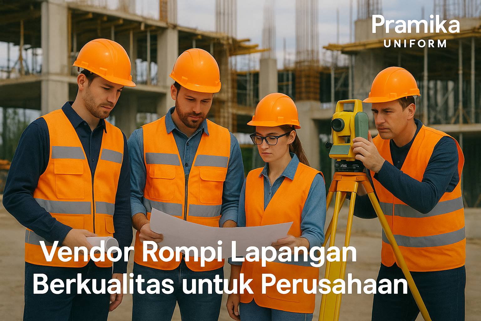 Banner artikel Pramika Uniform: Vendor Rompi Lapangan Berkualitas untuk Perusahaan