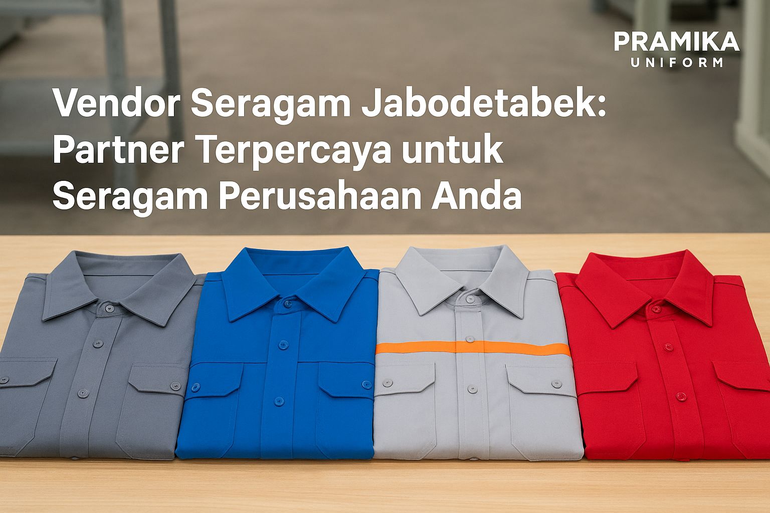 Banner artikel Pramika Uniform: Vendor Seragam Jabodetabek: Partner Terpercaya untuk Seragam Perusahaan Anda