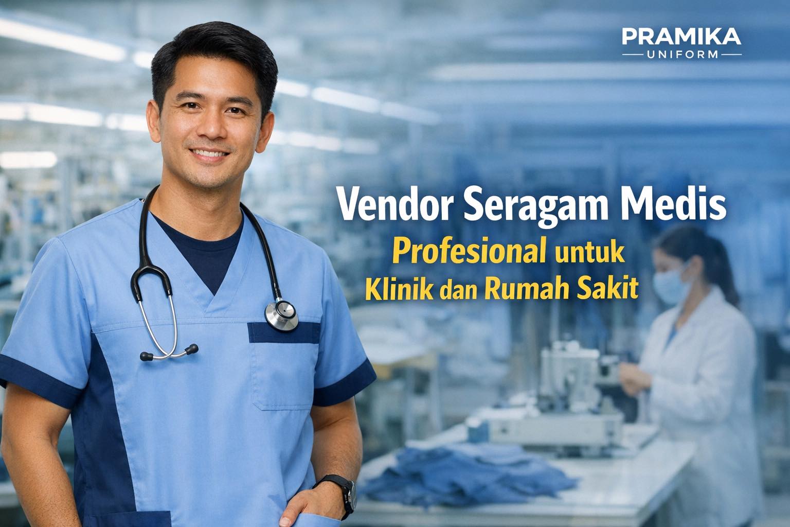 Banner artikel Pramika Uniform: Vendor Seragam Medis Profesional untuk Klinik dan Rumah Sakit