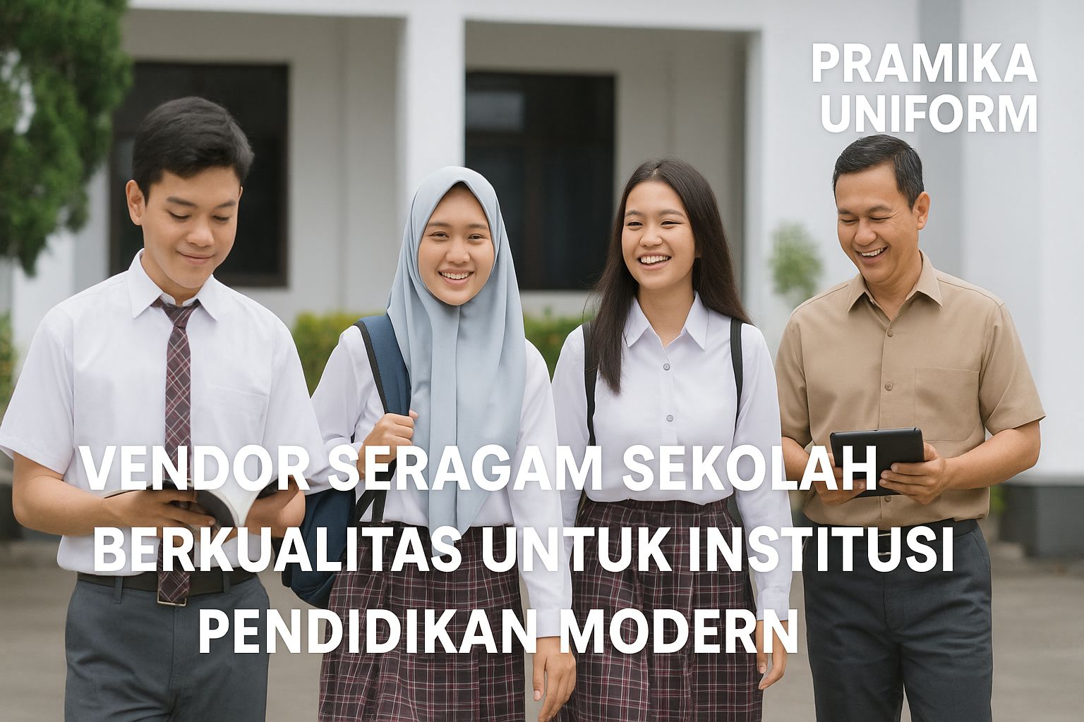 Banner artikel Pramika Uniform: Vendor Seragam Sekolah Berkualitas untuk Institusi Pendidikan Modern