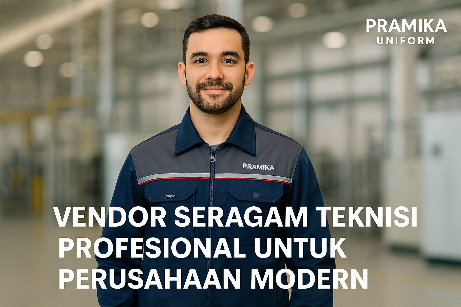 Banner artikel Pramika Uniform: Vendor Seragam Teknisi Profesional untuk Perusahaan Modern